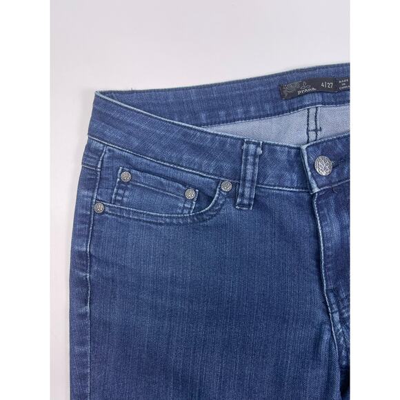 Prana Women’s Dark Wash Skinny Jeans Size 4/27 (34” Inseam) - Picture 6 of 12